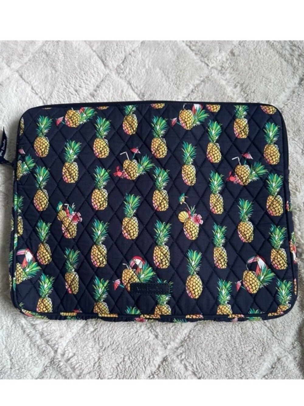 Vera Bradley | Toucan Party Pineapple Print Laptop Case